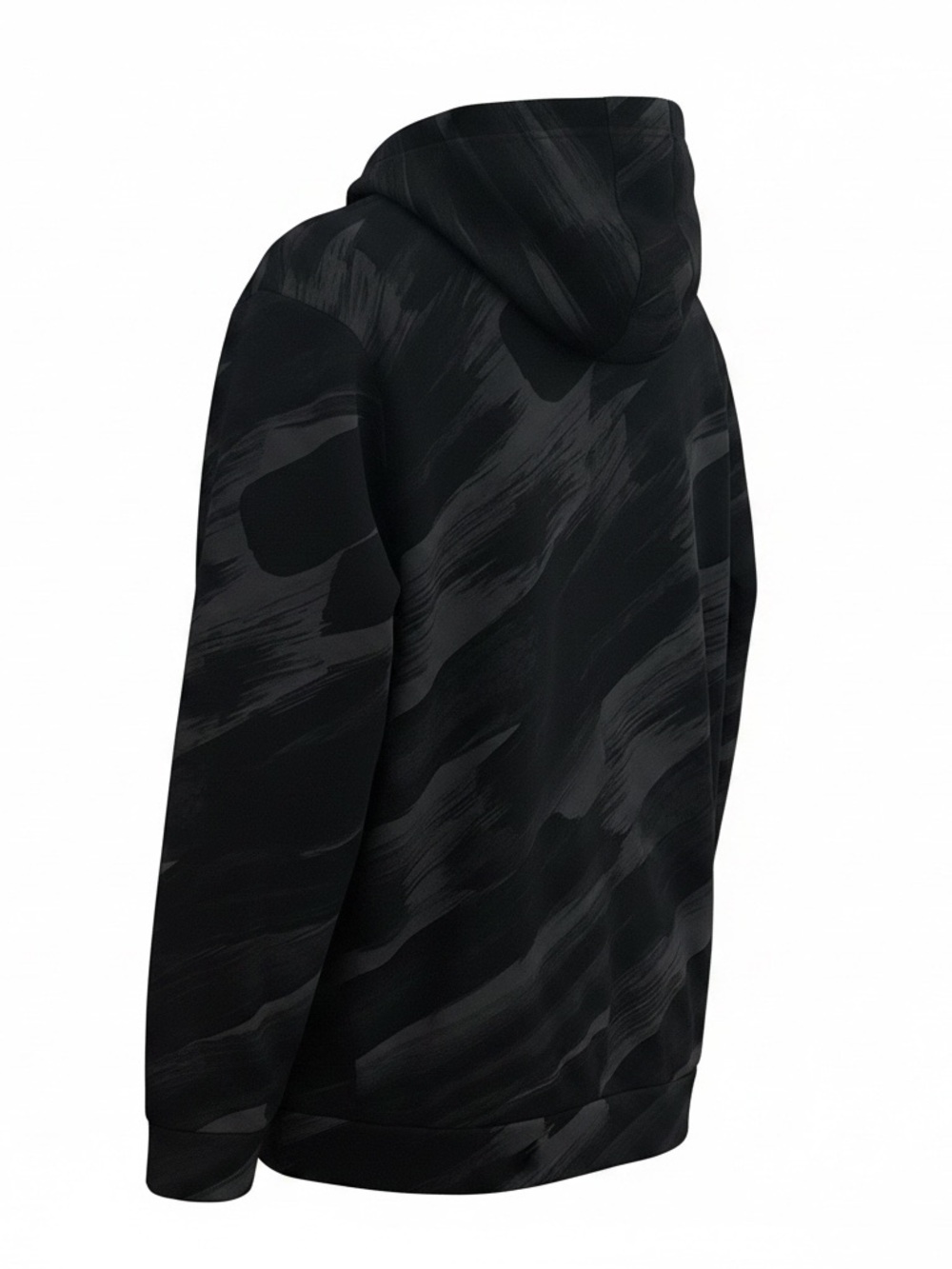 Nike Men’s Therma-FIT Full-Zip Hoodie - Black/Grey Camo - Size [Lg] - Picture 5 of 6